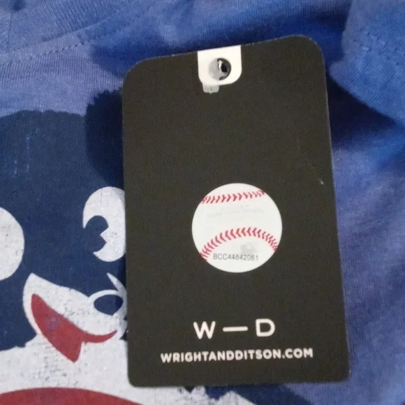 NWT Wright and Ditson Chicago Cubs Tee Shirt - Picture 8 of 10